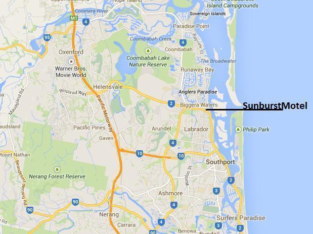 Sunburst Motel Gold Coast Exterior foto